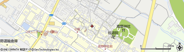 滋賀県栗東市高野685周辺の地図