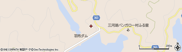 愛知県豊田市羽布町鬼ノ平周辺の地図