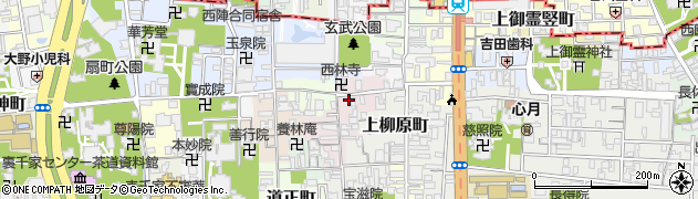 京都府京都市上京区玄蕃町周辺の地図