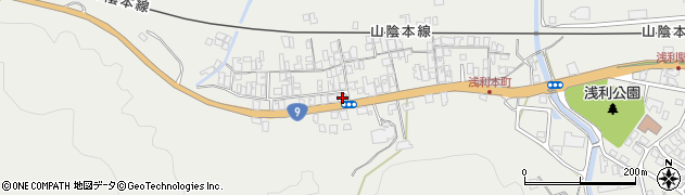 島根県江津市浅利町779周辺の地図