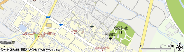 滋賀県栗東市高野714周辺の地図