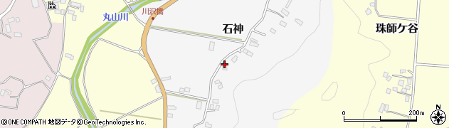 千葉県南房総市石神117周辺の地図