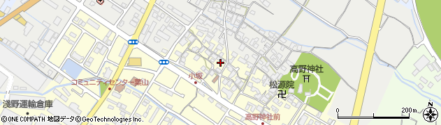 滋賀県栗東市高野690周辺の地図