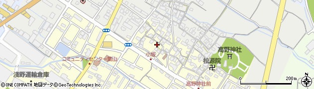滋賀県栗東市高野695周辺の地図
