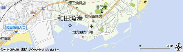 株式会社庄司政吉商店　漁業部周辺の地図