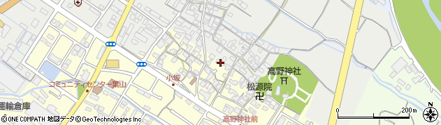 滋賀県栗東市高野714-1周辺の地図