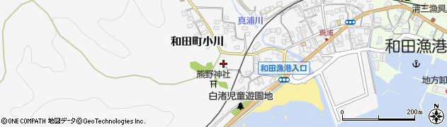 千葉県南房総市和田町白渚65周辺の地図