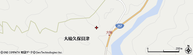 愛知県新城市愛郷街道下周辺の地図