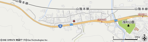 花田医院浅利分院周辺の地図