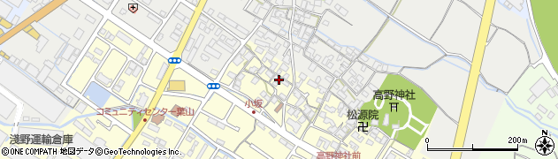 滋賀県栗東市高野691周辺の地図