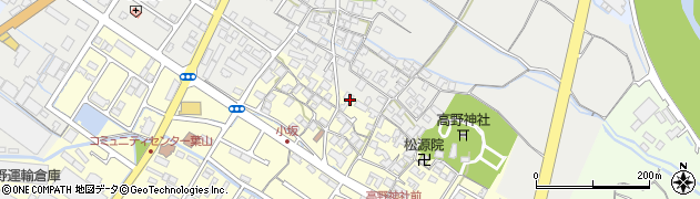 滋賀県栗東市高野712周辺の地図