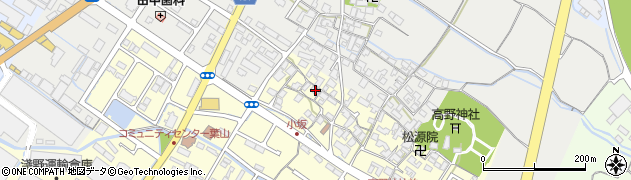 滋賀県栗東市高野706-1周辺の地図