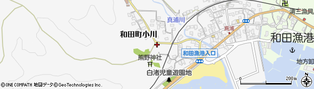 千葉県南房総市和田町白渚64周辺の地図