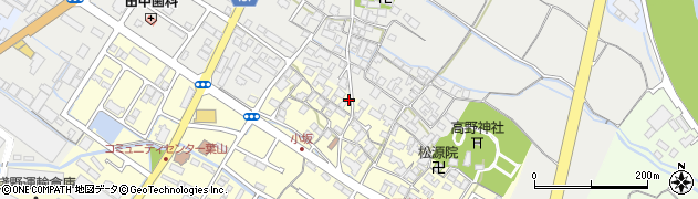 滋賀県栗東市高野713-4周辺の地図