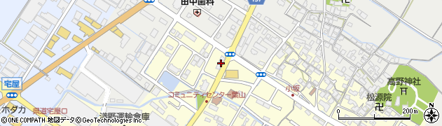 滋賀県栗東市高野800周辺の地図