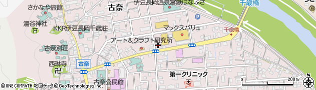 伊豆の国農協古奈支店周辺の地図