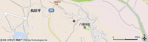 滋賀県蒲生郡日野町鳥居平270周辺の地図