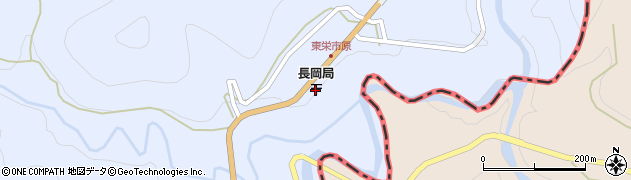 長岡郵便局周辺の地図