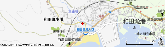 千葉県南房総市和田町白渚19周辺の地図