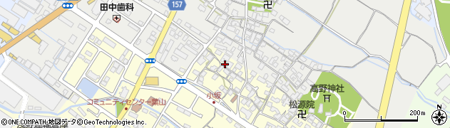 滋賀県栗東市高野707周辺の地図