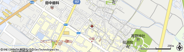 滋賀県栗東市高野705周辺の地図