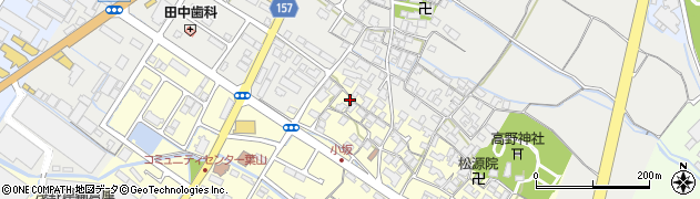 滋賀県栗東市高野706周辺の地図