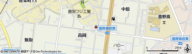 愛知県豊田市鴛鴨町高岡155周辺の地図