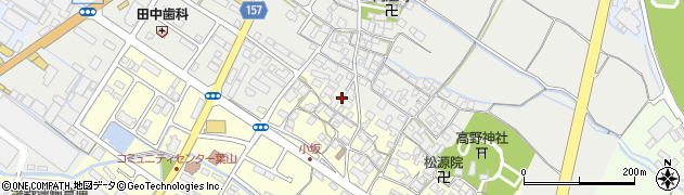 滋賀県栗東市高野710周辺の地図