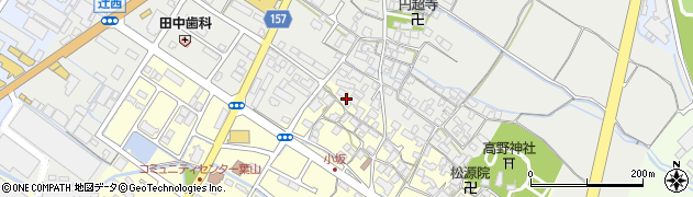 滋賀県栗東市高野704-2周辺の地図