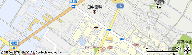 滋賀県栗東市高野790-4周辺の地図