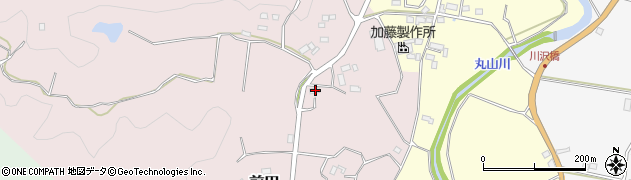 千葉県南房総市前田24周辺の地図