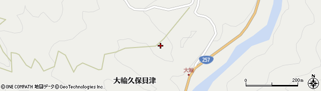 愛知県新城市愛郷今宮周辺の地図