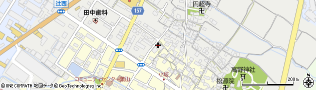 滋賀県栗東市高野702周辺の地図