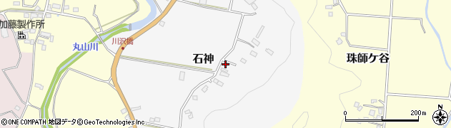 千葉県南房総市石神78周辺の地図