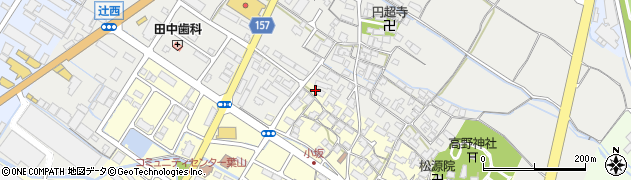 滋賀県栗東市高野704周辺の地図