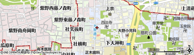 京都府京都市上京区筋違橋町543周辺の地図