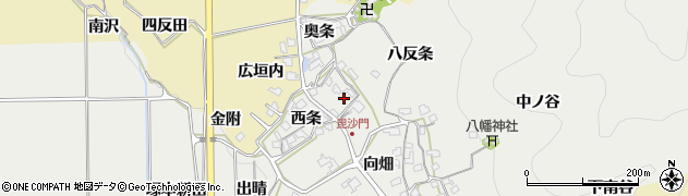 京都府亀岡市千歳町毘沙門西条3周辺の地図