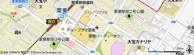 目利きの銀次 栗東東口駅前店周辺の地図