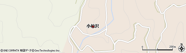 愛知県豊田市羽布町小松沢周辺の地図