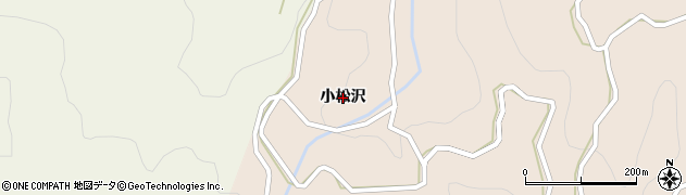 愛知県豊田市羽布町（小松沢）周辺の地図