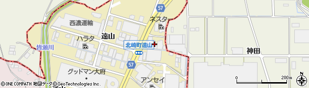 愛知県大府市北崎町大清水5周辺の地図