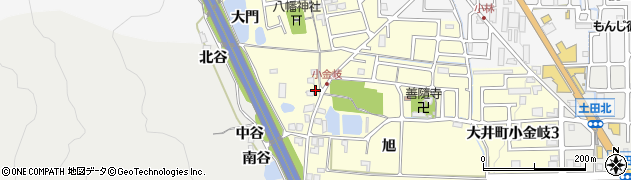 京都府亀岡市大井町小金岐（馬場崎）周辺の地図