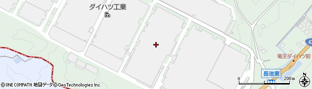 ダイハツ工業株式会社　滋賀竜王工場第一地区第１品質管理部西事務所　鋳造周辺の地図