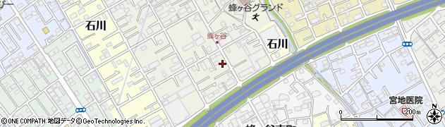 静岡県静岡市清水区蜂ヶ谷109周辺の地図
