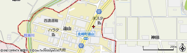 愛知県大府市北崎町大清水1周辺の地図
