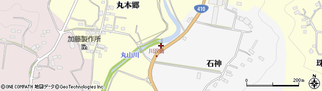 千葉県南房総市石神180周辺の地図