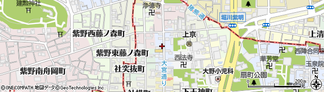 京都府京都市上京区筋違橋町565周辺の地図