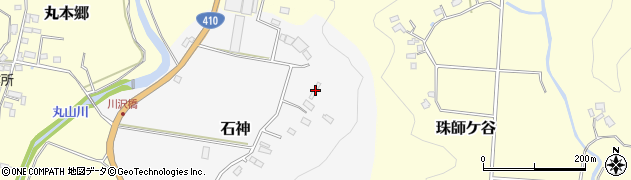 千葉県南房総市石神8周辺の地図