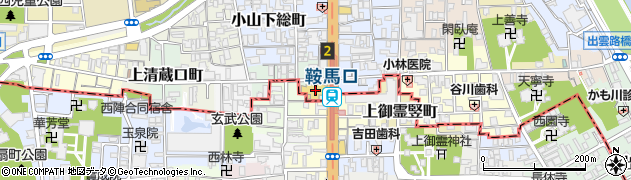 株式会社歩鞍馬口店周辺の地図