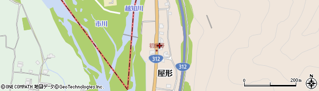 兵庫県神崎郡市川町屋形1007周辺の地図